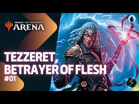 It's Showtime: Tezzeret, Betrayer of Flesh 💧 #01 - MTG Arena - Historic Brawl