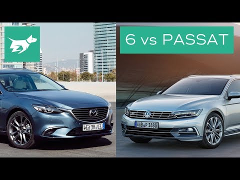 2017 Mazda 6 Wagon vs 2017 Volkswagen Passat Wagon Comparison Review
