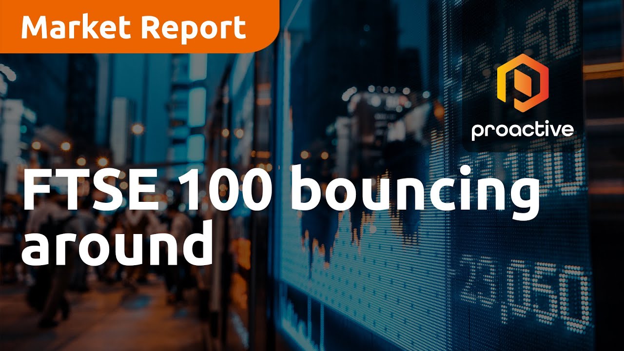 FTSE 100 bouncing around, price inflation easing - Market Report