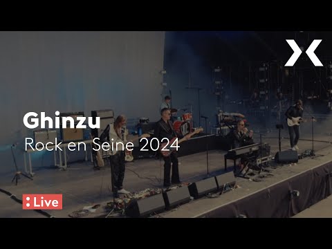 Ghinzu en concert à Rock en Seine 2024