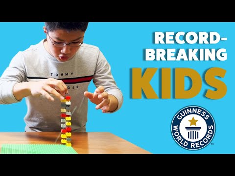 These world record breakers are all kids under 16! Could you be next? | Guinness World Records