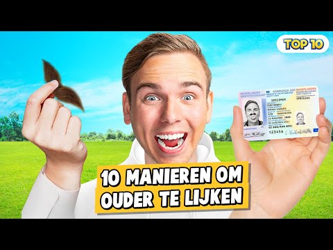 10 MANIEREN OM OUDER TE LIJKEN!