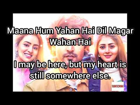 Kuch Baatein Lyrics With English Translation | Jubin Nautiyal, Payal Dev | Latest Hindi Song 2022