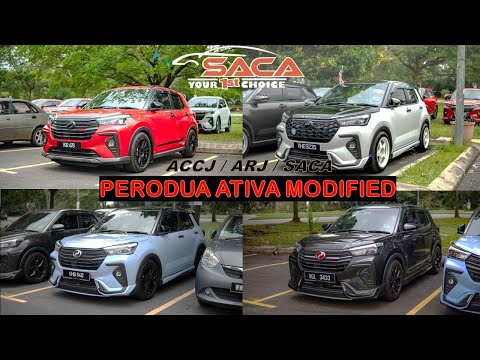 [PART 1 ] PERODUA ATIVA MODIFIED GATHERING - Memang Hensem..