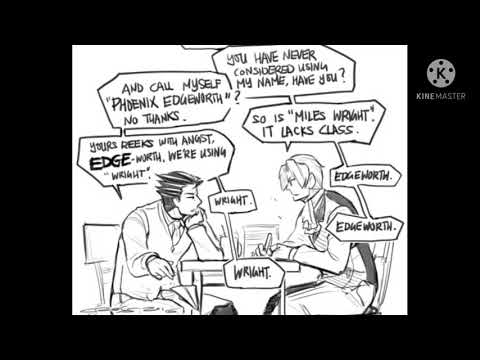 Ace Attorney comic dub - names (Wrightworth)