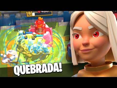A NOVA CARTA estaÌ QUEBRADA no Clash Royale