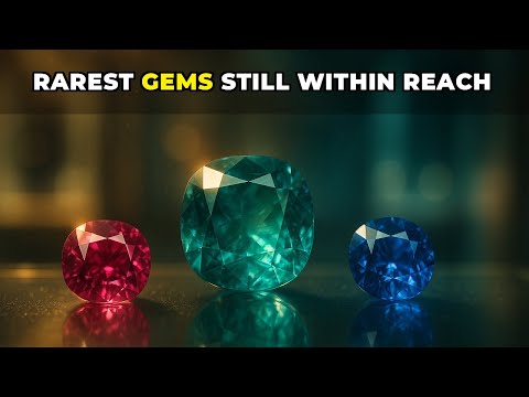 Top 10 Rarest Gemstones Still Affordable in 2025 — For Now