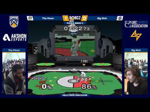 Battle of BC 2 | The Moon (Marth) vs. Big Rich (Falco) | SSBM Pools