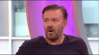 Ricky Gervais on the One Show May 2012