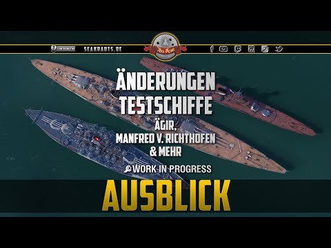 Änderungen Testschiffe - Ägir & Co bekommen neue Anpassungen! - deutsch - World of Warships