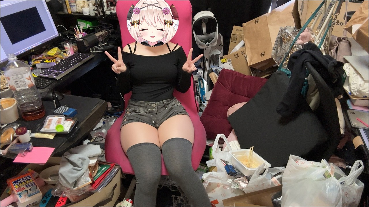 【太ももカメラ】祝‼️登録者９万人突破した事によってア〇ル拡張が確定しました……【べあもりゆるも / beamoriyurumo】