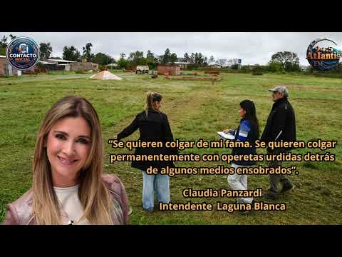 Les molesta que gestione y que trabaje con el gobierno provincial (Claudia Panzardi - Intendente)