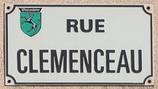 preview picture of video 'WINTZENHEIM : La Rue Clemenceau d'antan (1900-1950) - Diaporama'