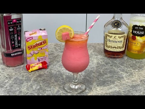 Starburst Hennessy Pink Whitney Daiquiri