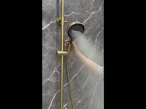 IDEAVIT｜流境按鍵式淋浴花灑系統 - KM-118945