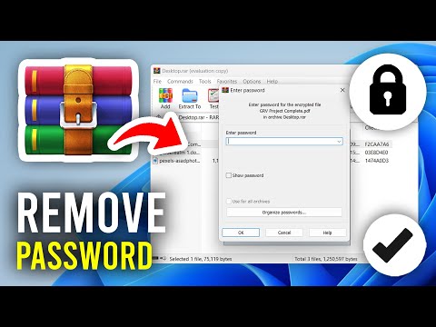 How To Remove Password From WinRAR File - Full Guide