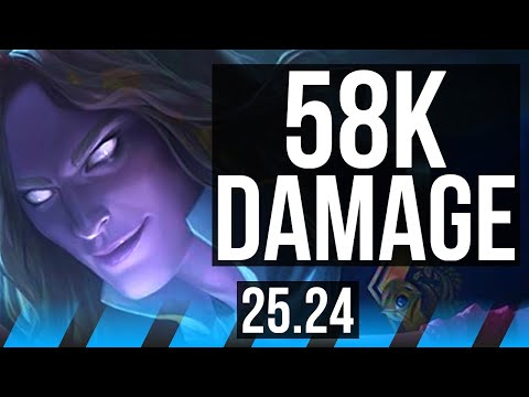 VLADIMIR vs AKALI (MID) | 58K damage, 6k gold comeback, 15/2/14 | EUW Master | 25.24