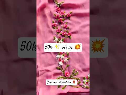 🧶punjabi handwork suit🎊#dhaga_kadai #beginner#aariworkclasses#trending#embroidery#rumalkadai#ytshort