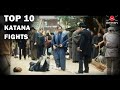 TOP 10 KATANA FIGHTS WITH REVIEWS JAPANESE MOVIES SWORD FIGHT
