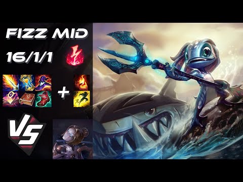 MID Fizz vs Orianna - NA Challenger Patch 14.23