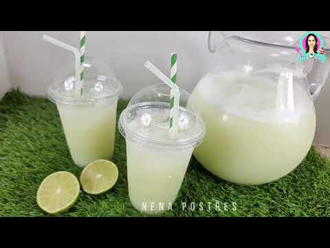 Agua de Limon Sevillano 🥤🍋 Bebida Originaria de Puebla