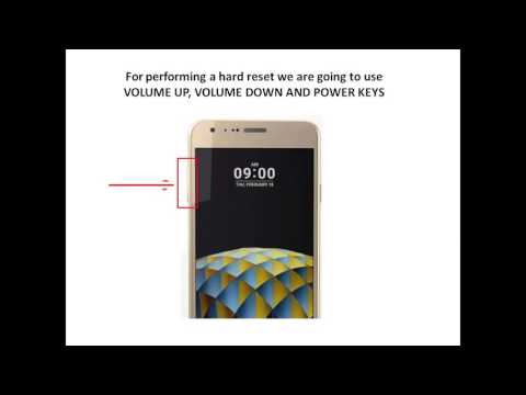 Hard Reset LG X Cam