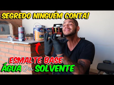 Water-based or solvent-based synthetic enamel - a secret nobody tells you!