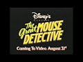 The Great Mouse Detective 1999 VHS Trailer 2