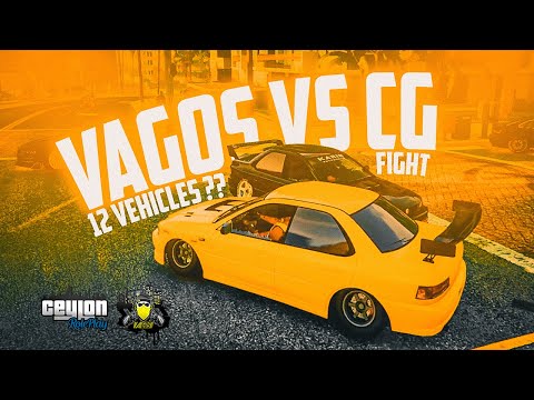 VAGOS Vs CG 💀💛 | Territory Fight | Full Situation | CeylonRP