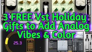 Video thumbnail for 3 FREE Analog VST Plugins - Acustica Audio EMINENCE, Hornet Plugins VALVOLA & Izotope TRASH 2 by Amner Hunter
