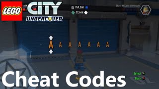 LEGO CITY UNDERCOVER Walkthrough Gameplay No Commentary - Bit of Exploring + All Cheat Codes