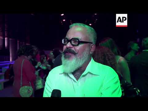 Amir Slama and Ronaldo Fraga present at Sao Paulo Fashion Week