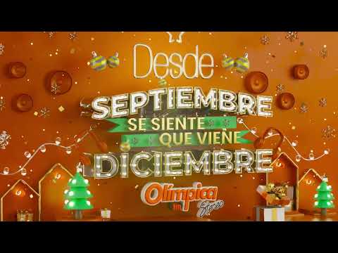 ¡Desde Septiembre se siente que viene Diciembre en Olímpica Stereo!