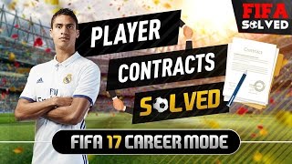 FIFA 17 Career Mode Player Contract Tips