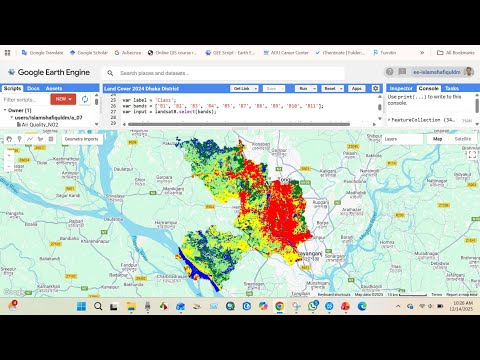 Google Earth Engine Tutorial 12: Land Use Land Cover (LULC) Mapping