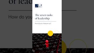 The seven tasks of leadership #leadership