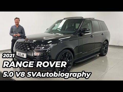 2021 Range Rover V8 SV Autobiography Dynamic Black