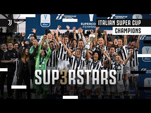 Juventus Women 2-1 Milan Women | Juventus Women Claim Third-Straight Super Cup Title | Highlights