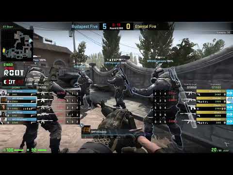 ETERNAL FIRE vs. BUDAPEST 5  | IEM RIO RMR AÇIK ELEMELER #2 | Bo1