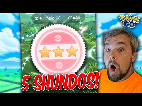 December Community Day Shundo Hunt Day 2! 5 Shundos Caught! (Pokémon GO)