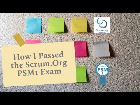 Wie ich die Scrum.Org Professional Scrum Master 1 Prüfung bestanden habe