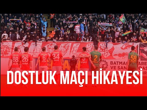 Dostluk maçı hikayesi I Batman Petrolspor - Amedspor