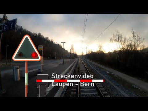 Cab ride Laupen to Berne - Führerstandsmitfahrt Laupen nach Bern