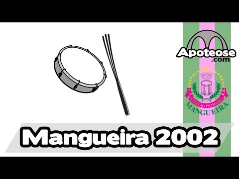 Mangueira 2002 - Desenho de tamborim