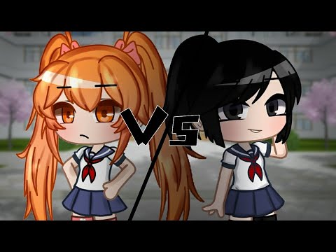 「Epic Rap Battle Of Akademi 🔪」Ayano Vs osana part 1 || gcmv
