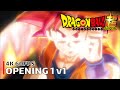Dragon Ball Super Opening 1 V1 Chouzetsu Dynamic 4K 60FPS Creditless Outdated Subtitles