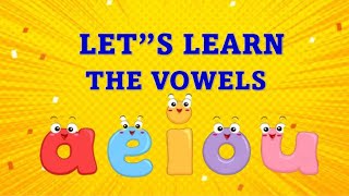Let's Learn the Vowel! | Fun Learning for Kids |Kiddos Academy
