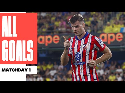 ALL GOALS MATCHDAY 1 LALIGA EA SPORTS 2024/25