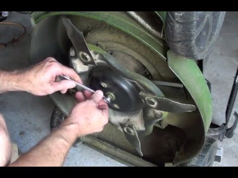 HOW TO CHANGE LAWN MOWER BLADES