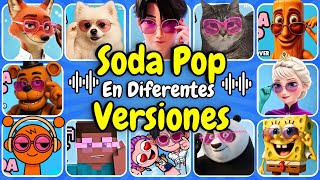 La Canción SODA POP🥤de SAJA BOYS En Diferentes VERSIONES😎❤️Adivina La Canción K-Pop Demon Hunters❤️✨